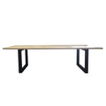 Terence Rectangle Dining Table Black Legs-abc