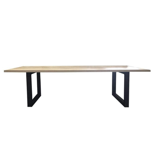Terence Rectangle Dining Table Black Legs-abc