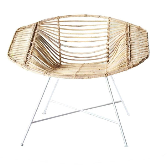 Vox Chair White / Natural-abc