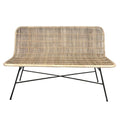Heikke Rattan Settee Natural-abc