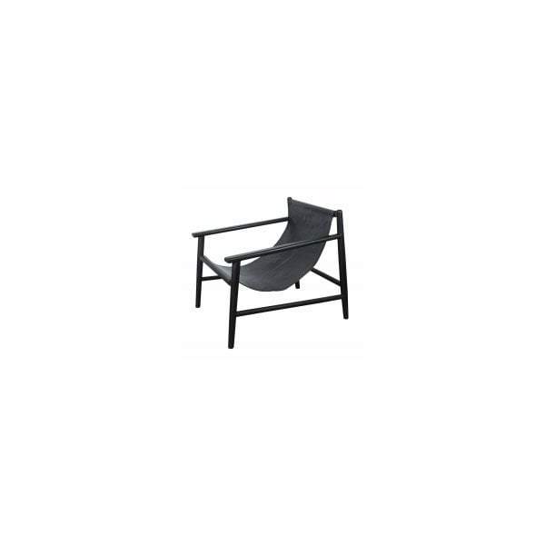 Bolan Chair Black Leather-abc