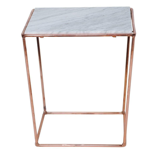 Orlando Table Small Copper / White-abc