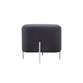 Milo Ottoman Small Grey/White-abc