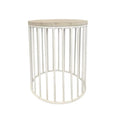 Finn Side Table White-abc