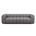Clarence Ribbed Sofa Grey-abc