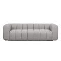 Clarence Ribbed Sofa Charcoal-abc