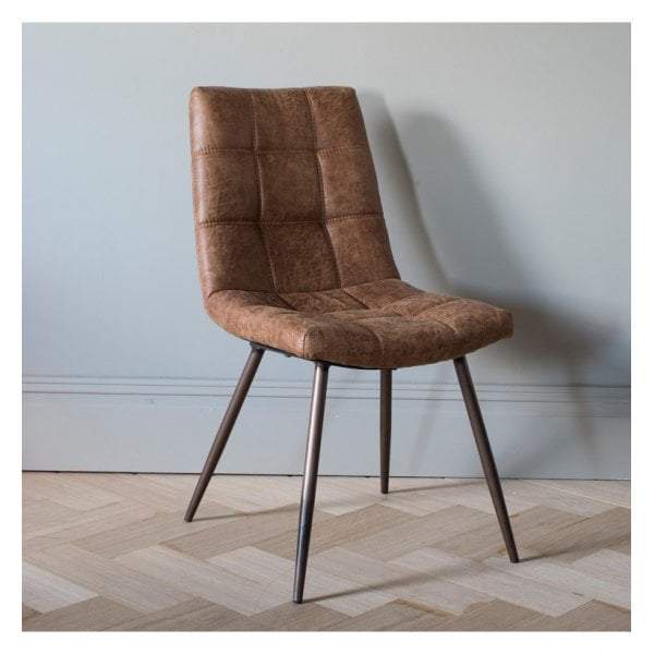 Darwin Brown Chair (2pk)-abc