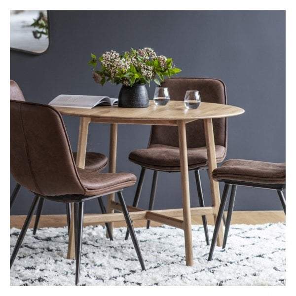 Madrid Round Dining Table-abc