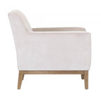 Logan Armchair Oyster Velvet-abc