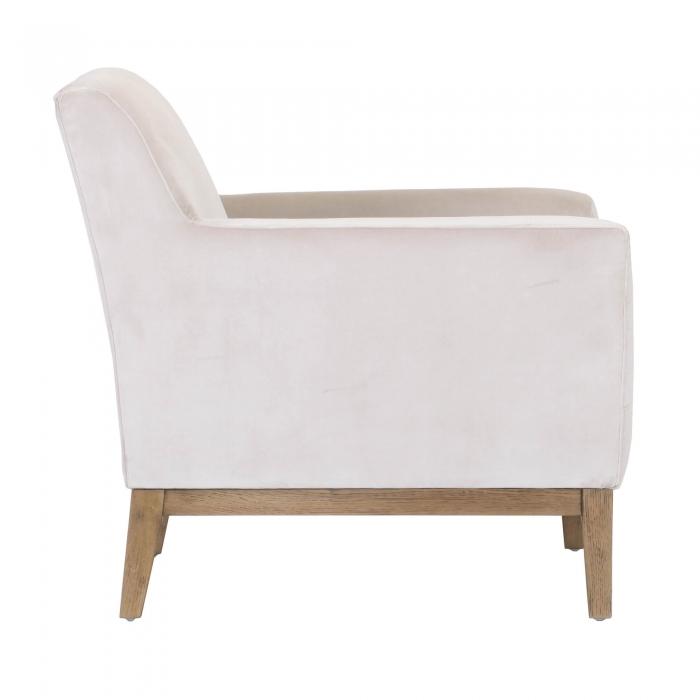 Logan Armchair Oyster Velvet-abc