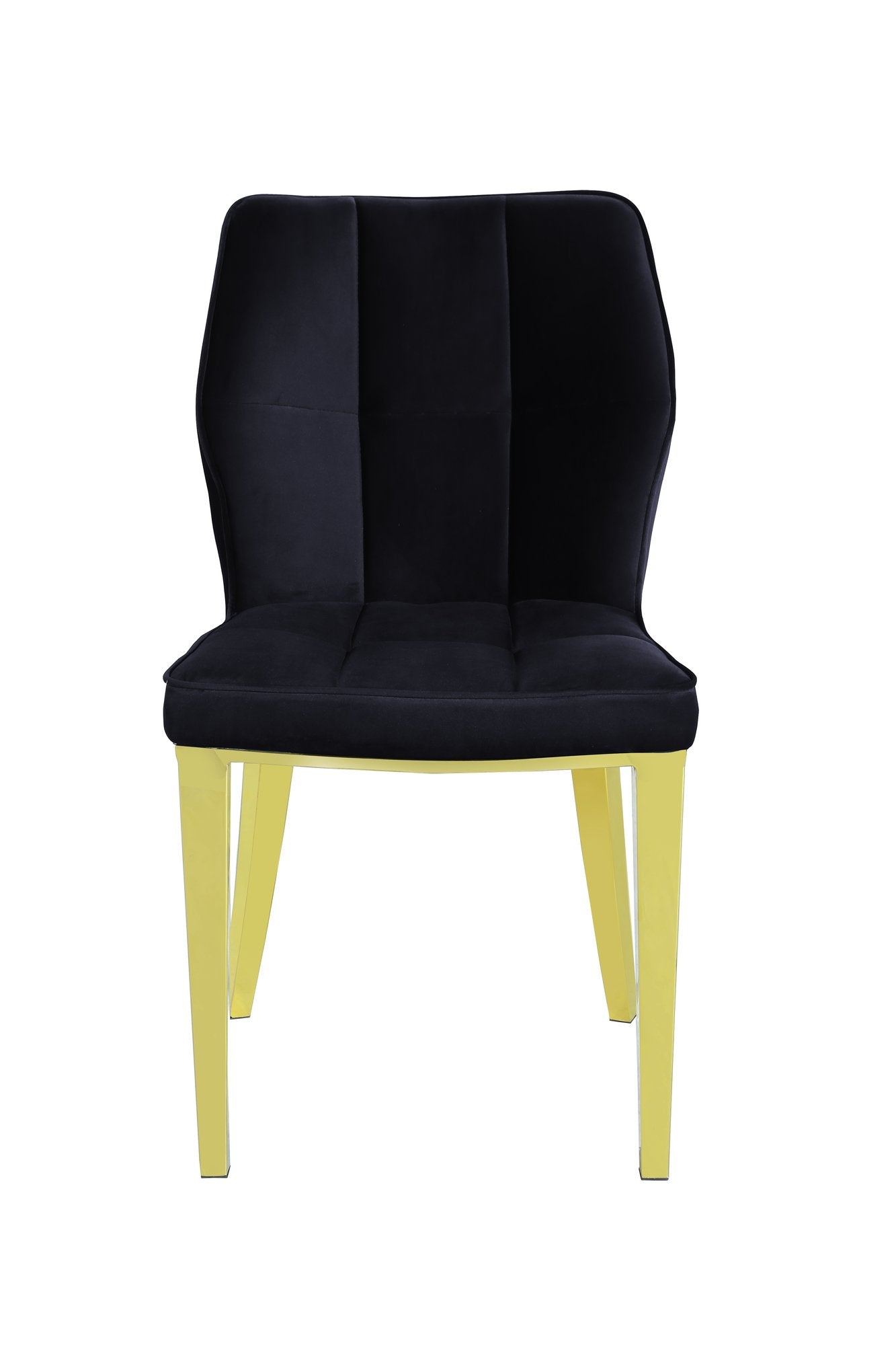 Ghibli Dining Chair Gold/Black (Set of 2)-abc