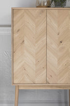 Madina 2 Door Cocktail Cabinet-abc