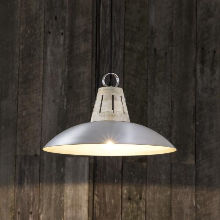 Capri Hanging Lamp in Silver-abc