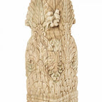 Timber Pillar Candle Stand Nat-abc