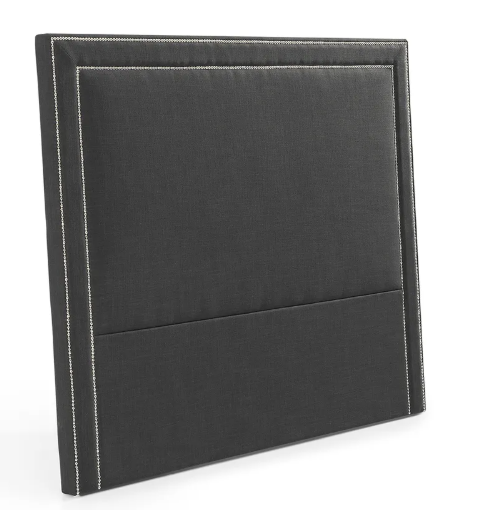Manhattan Headboard - King Charcoal-abc