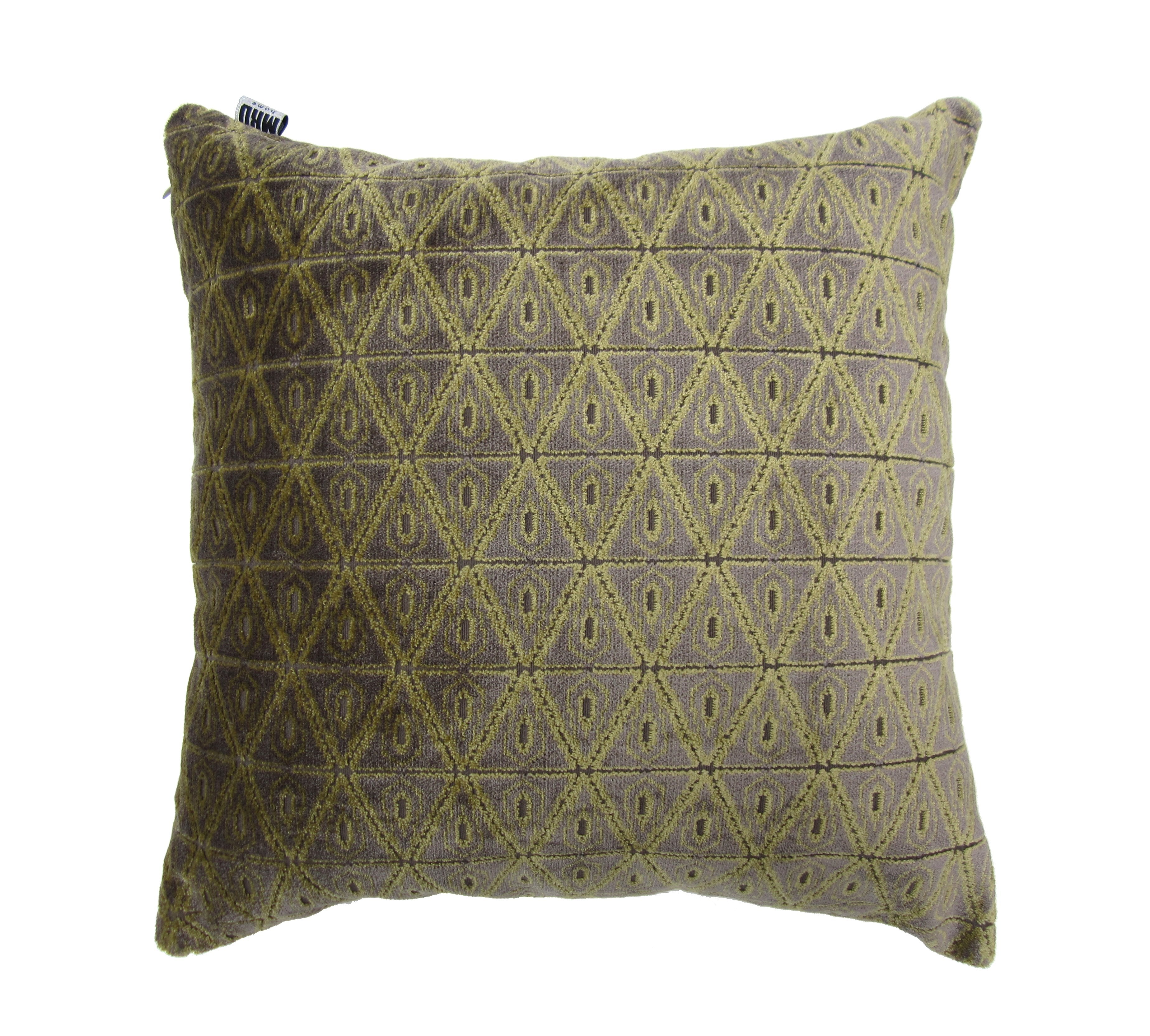 Salazar Grid Cushion Green-abc
