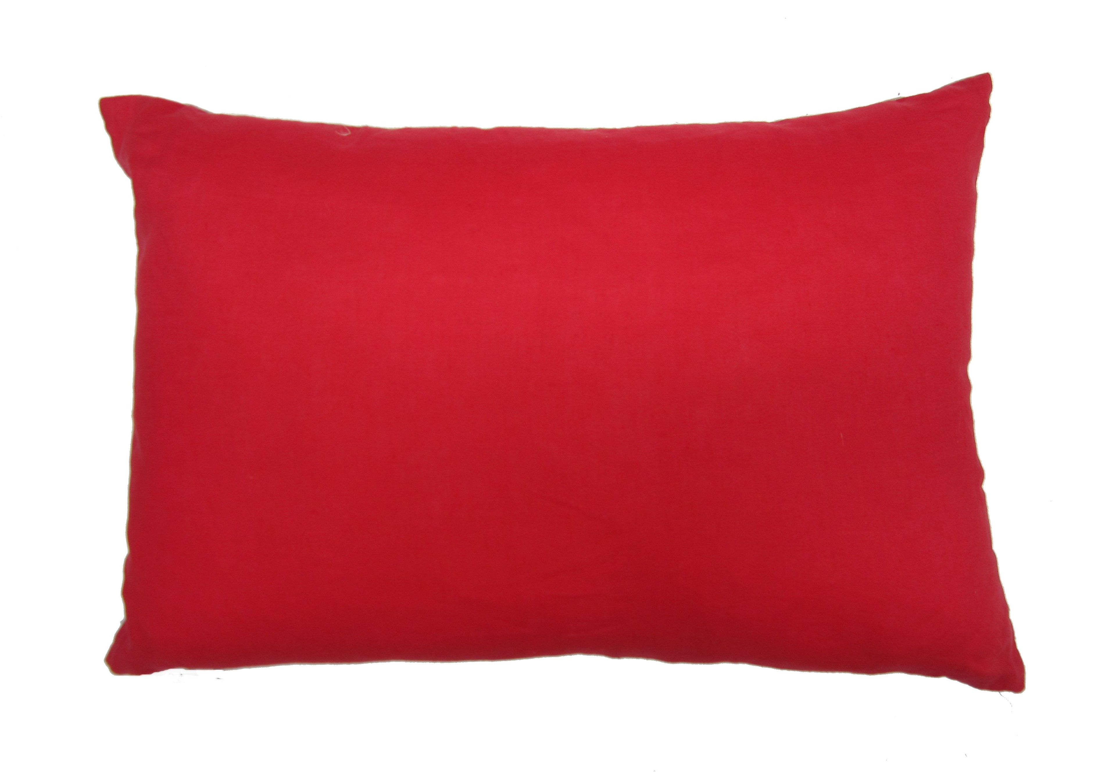 Lantern Linen Pillow Red-abc