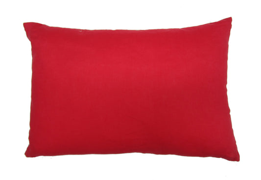 Lantern Linen Pillow Red-abc
