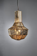 Vancouver hanging lamp in brass-abc