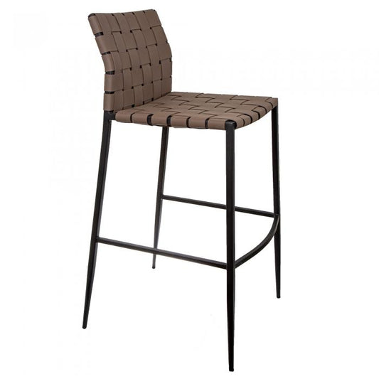 Jacq Counter Stool Brown SH 65cm-abc