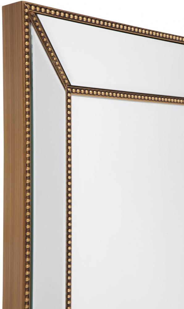 Zeta Wall Mirror - Large Antique Gold-abc