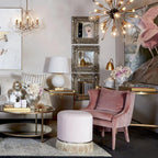 Tillie Arm Chair - Blush-abc