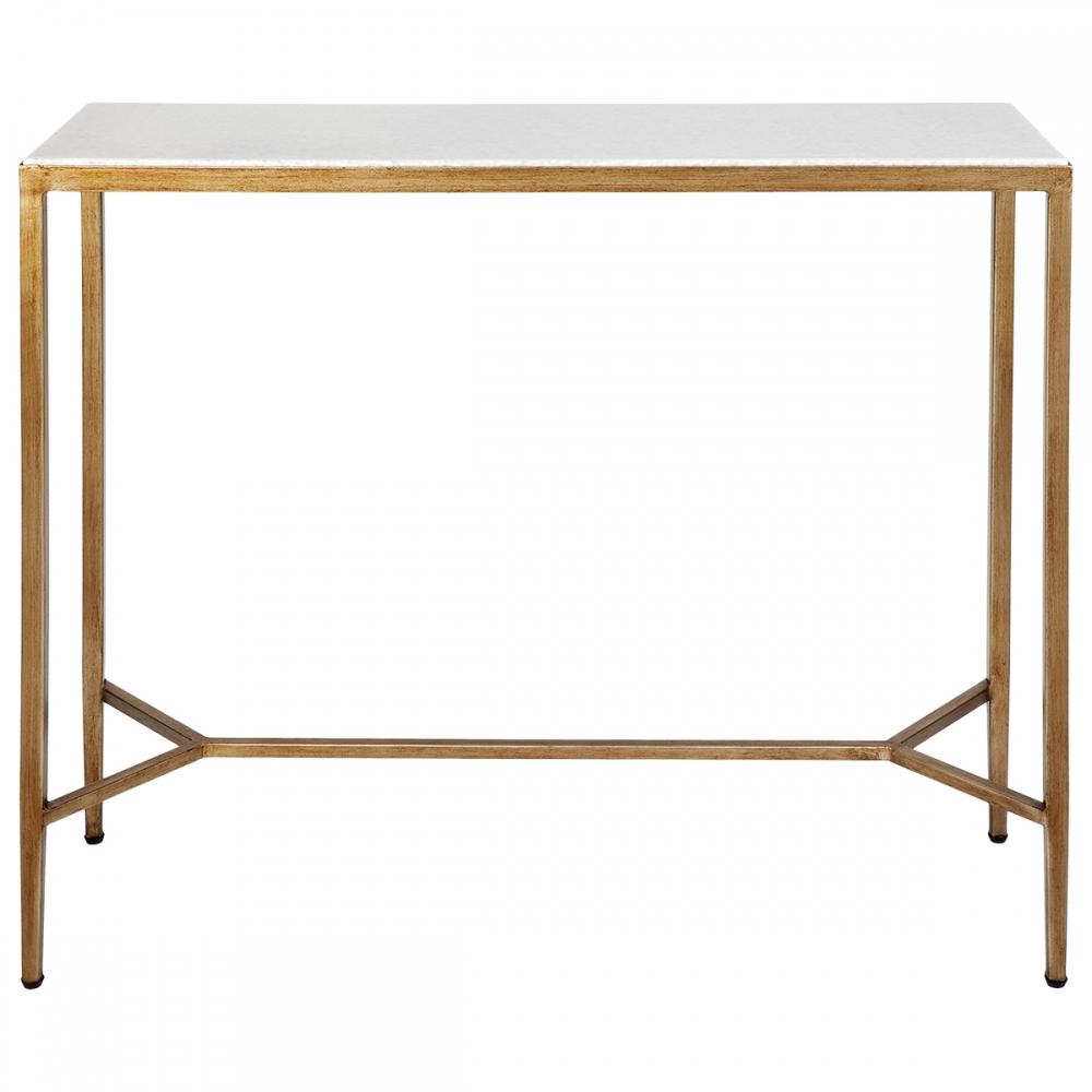 Chloe Console Table - Small Gold-abc