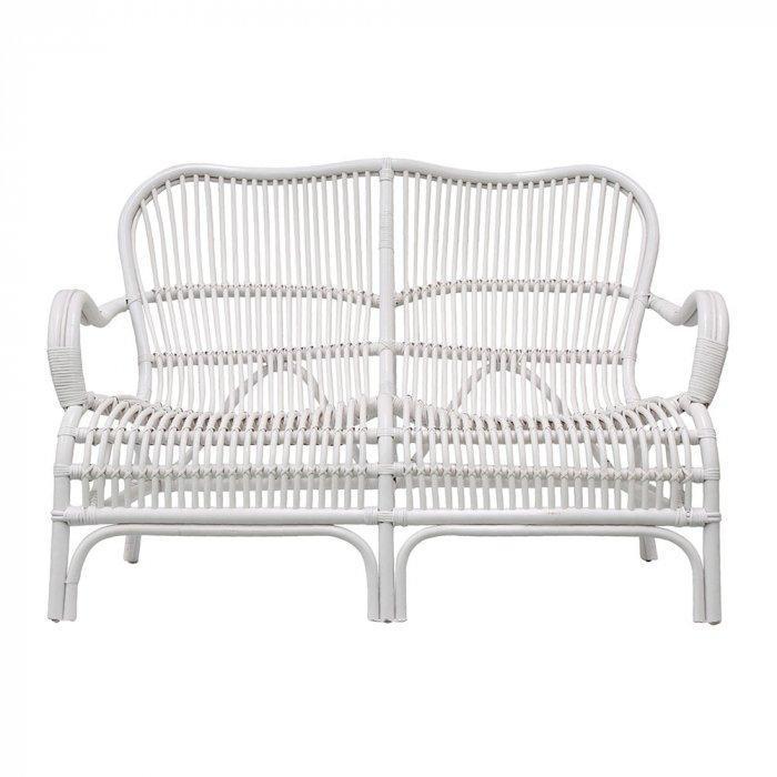 Seville Rattan 2 Seater White-abc