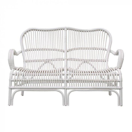 Seville Rattan 2 Seater White-abc