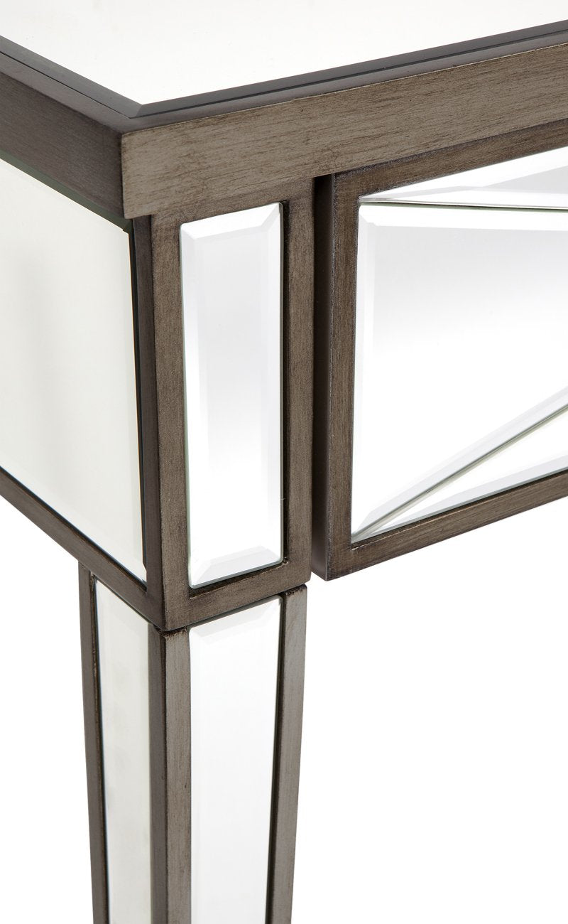 Apolo Console Table - Antique Silver-abc