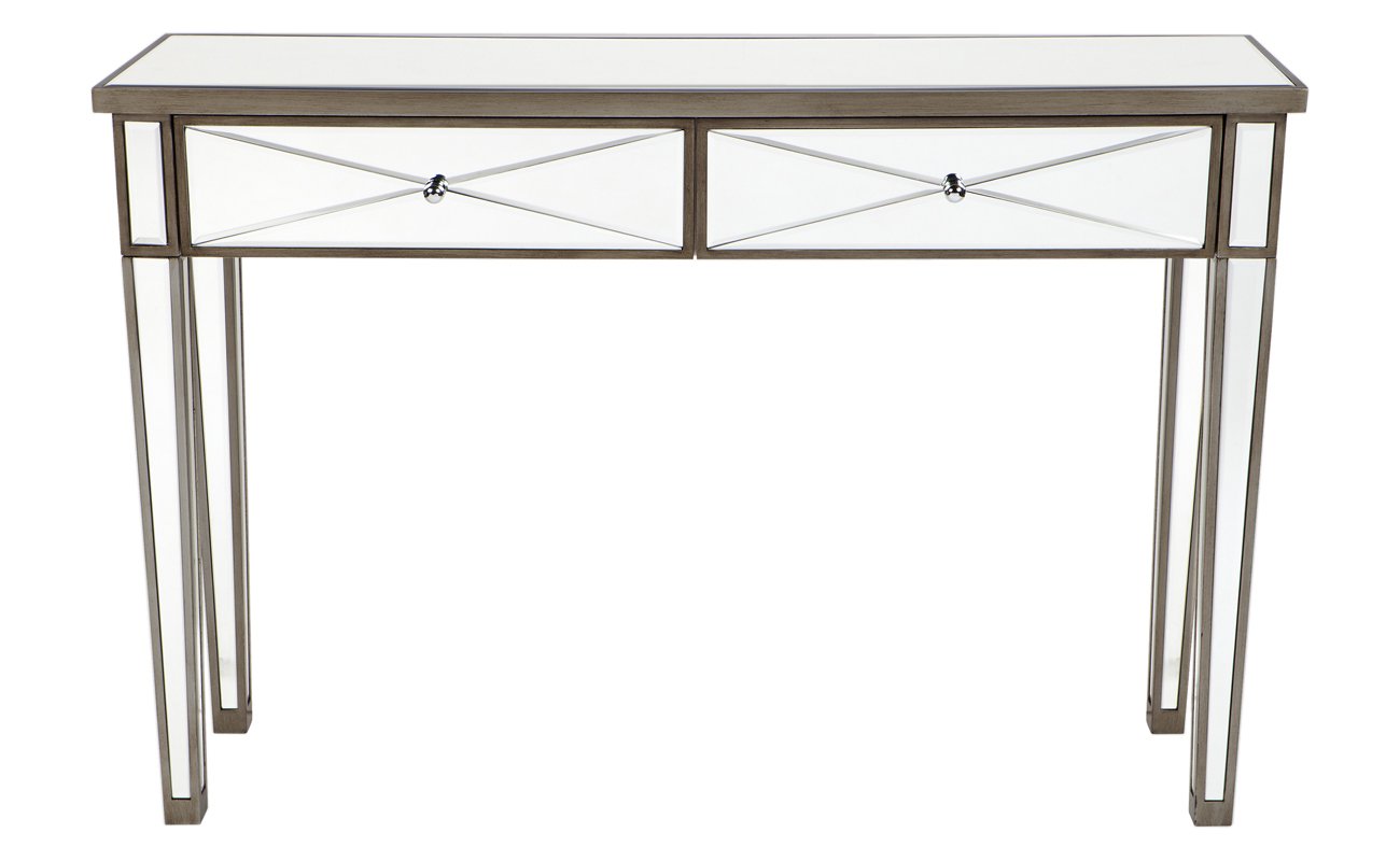 Apolo Console Table - Antique Silver-abc