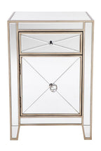 Apolo Bedside Table - Antique Gold-abc