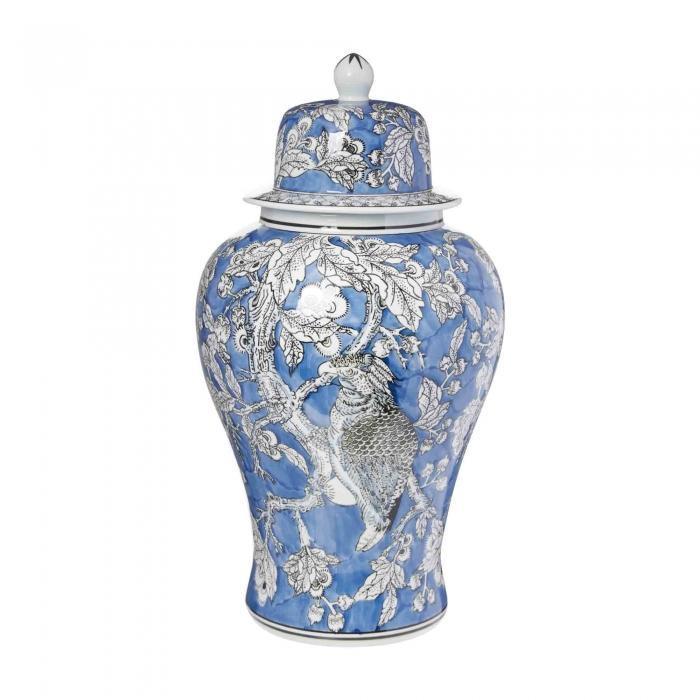 Cockatoo Ginger Jar 66cm-abc