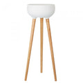 Pot Stand White-abc