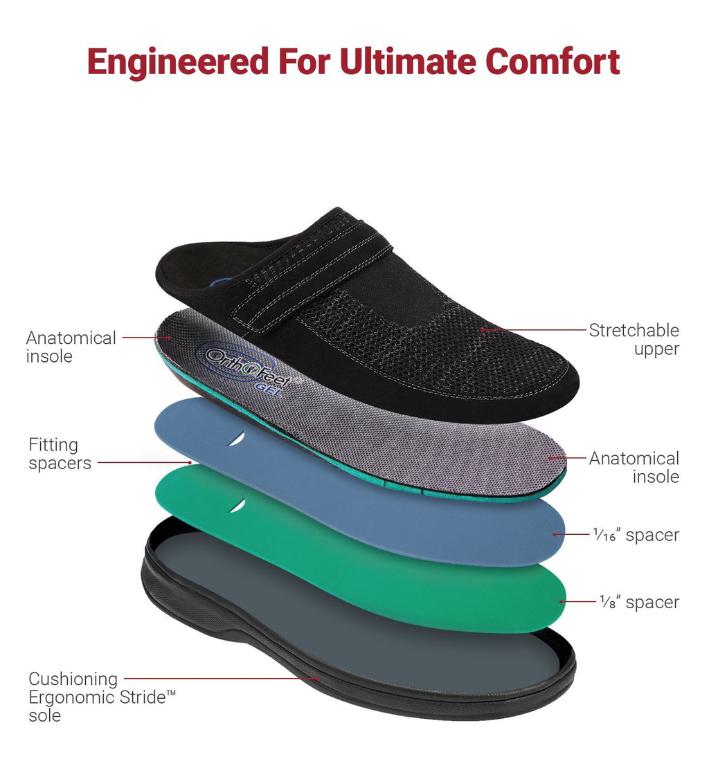 Hudson Stretchable Clogs Slippers-abc