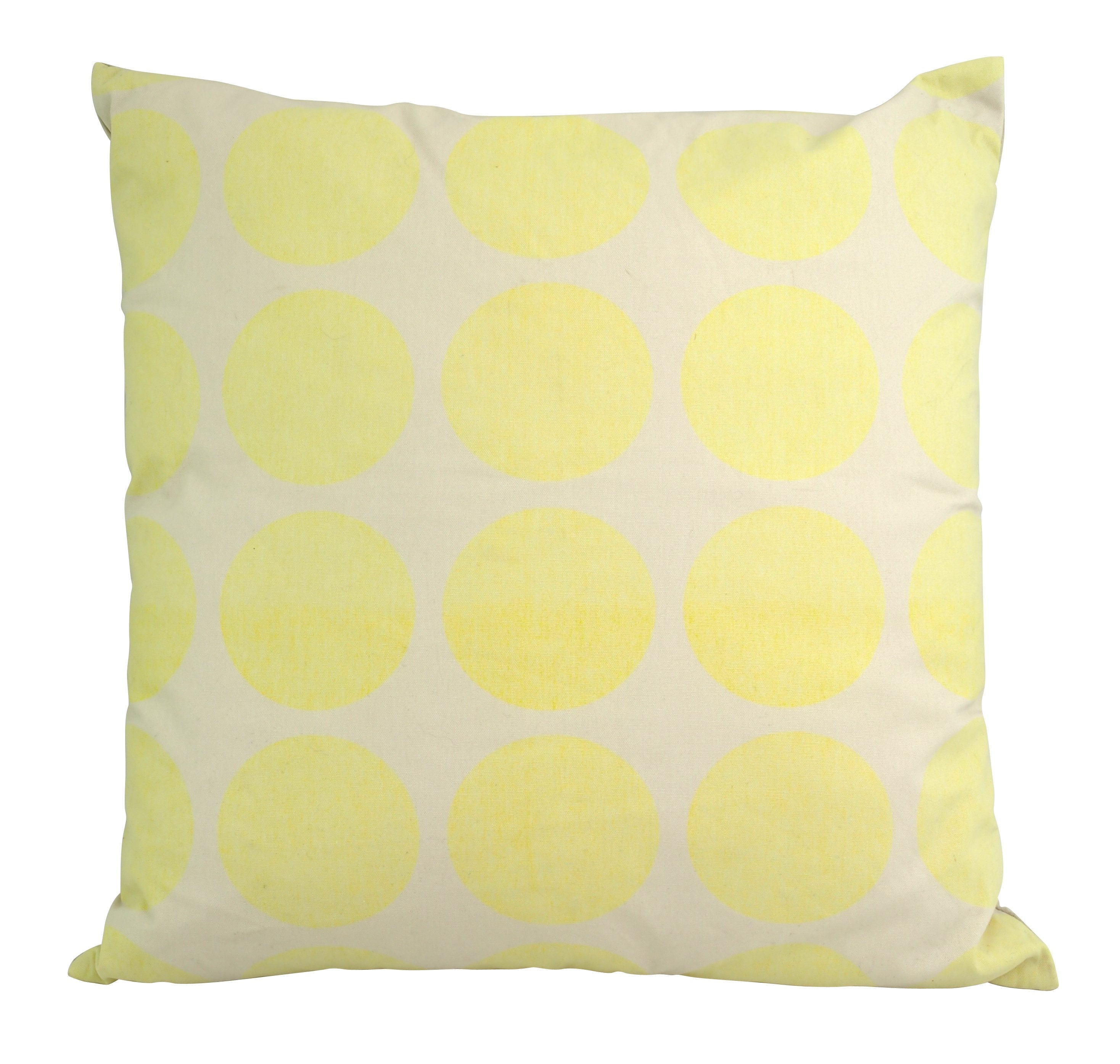 Dots Cushion - Lemon-abc