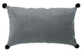 Norse Pom Pom Pillow Grey-abc
