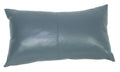 Nappa Leather Pillow Grey-abc