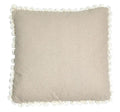 Ines Pom Pom Cushion Sand-abc