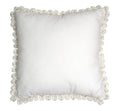Ines Pom Pom Cushion Marshmallow-abc