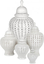 Minx Temple Jar - Extra Small White-abc