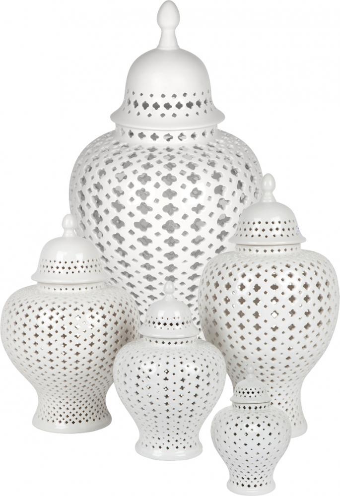 Minx Temple Jar - Extra Small White-abc