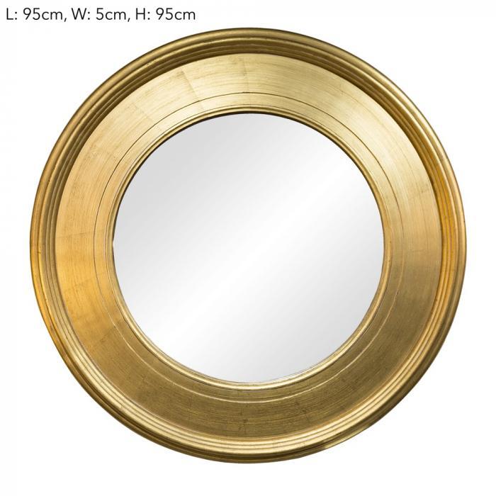 Chelsea Gold Mirror 95x95cm-abc