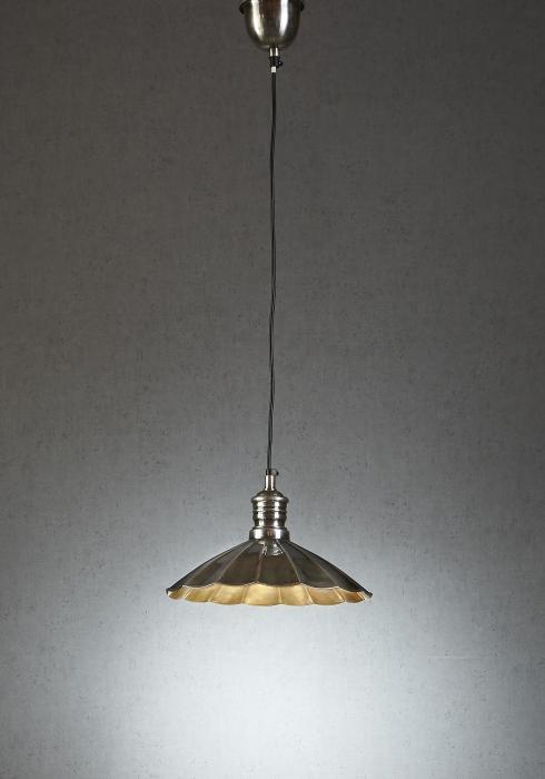 Atlantic Hanging Lamp in Silver-abc