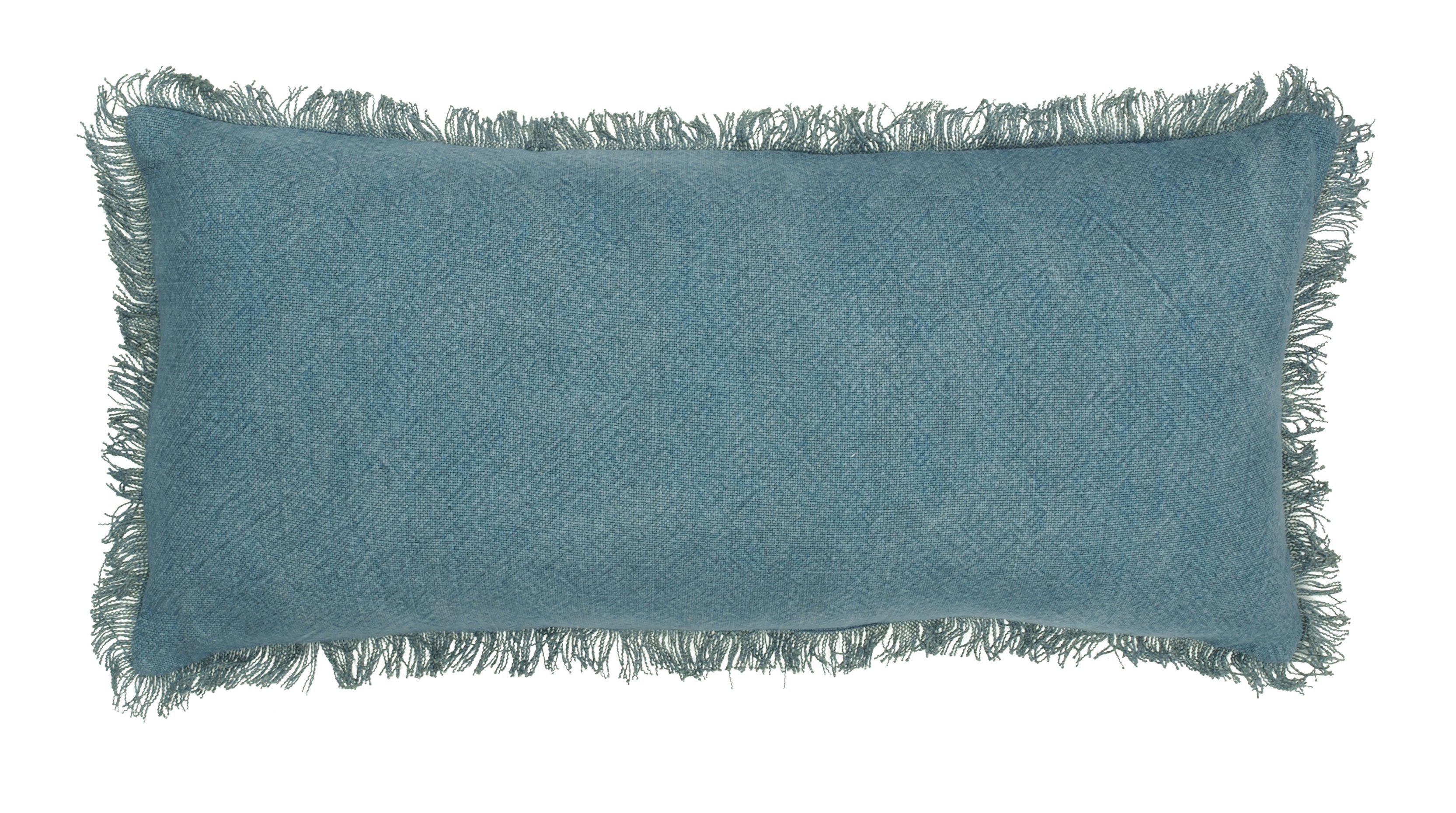 Issey Long Cushion Petrol-abc