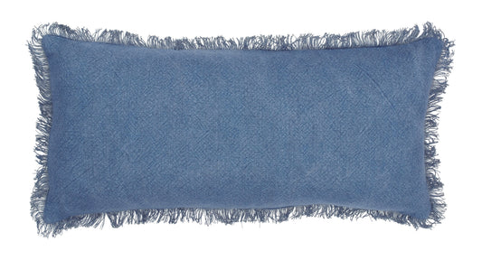 Issey Long Cushion Indigo-abc