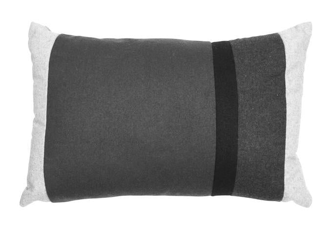 Mondrian Stripe Pillow Grey-abc