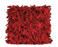 Couture Shag Cushion Red-abc
