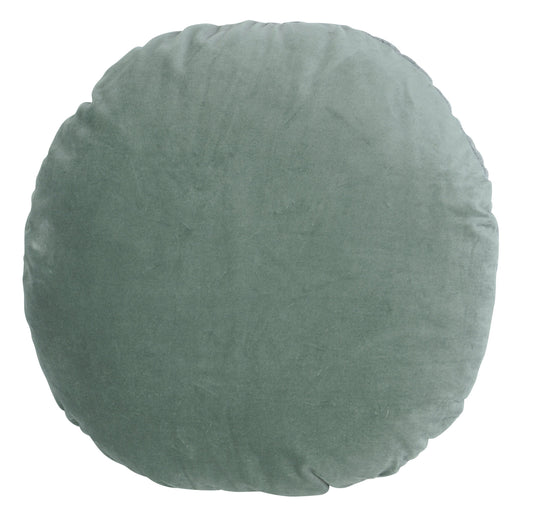 Norse Round Velvet 40cm Sage-abc