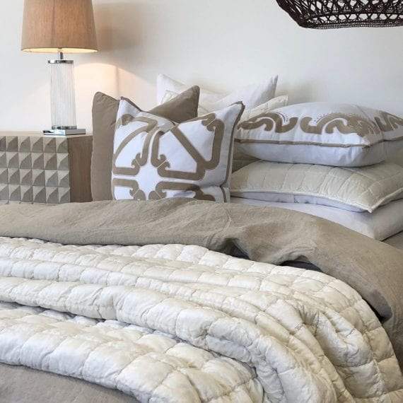 Audrey Ivory Pillow Cover-abc